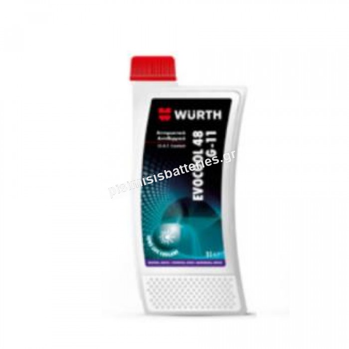 Αντιψυκτικό υγρό Wurth OAT Evocool 48 G-11 1L